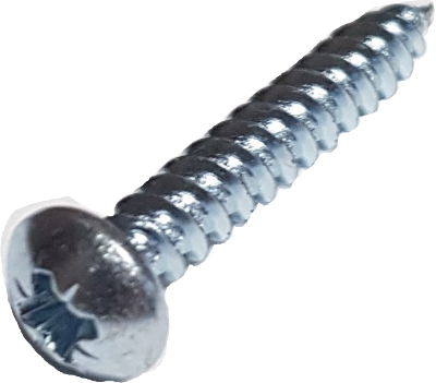 No.10x1.25mm ZP Round Head Pozi Brckt Screw