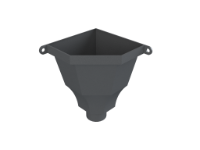 No.1 Corner Rainwater Head 4" Outlet