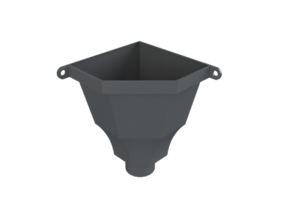 No.1 Corner Rainwater Head 4" Outlet