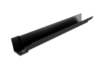 4.5" Notts Ogee Gutter x 6FT - Black