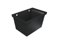 No.3 Rainwater Head 2.5" Outlet - Black