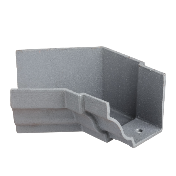 5"x4" Moulded Ogee Gutter Int 135° Angle