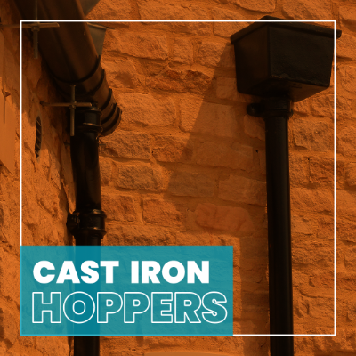 Cast Iron Hoppers - Rainwater Hopper Heads